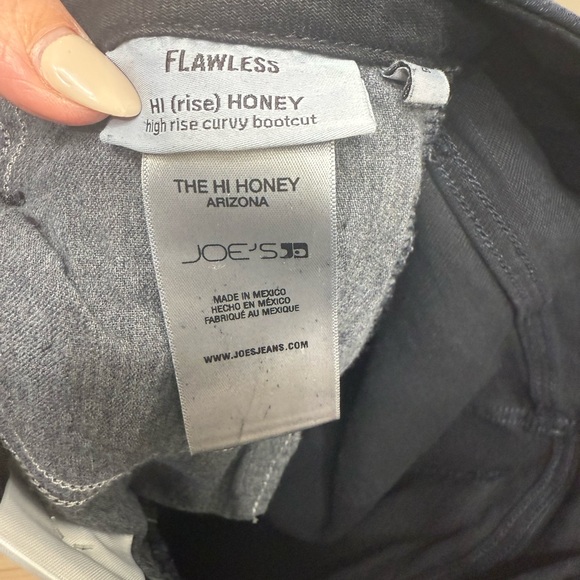 Joe's Jeans The Hi Honey High Rise Curvy Bootcut Jeans Flawless Arizona Sz 26 - Picture 7 of 7